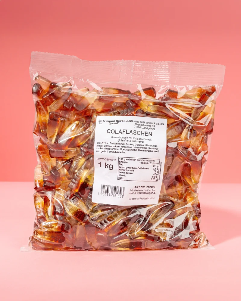 Fruchtgummi Cola-Flaschen – Klassiker
