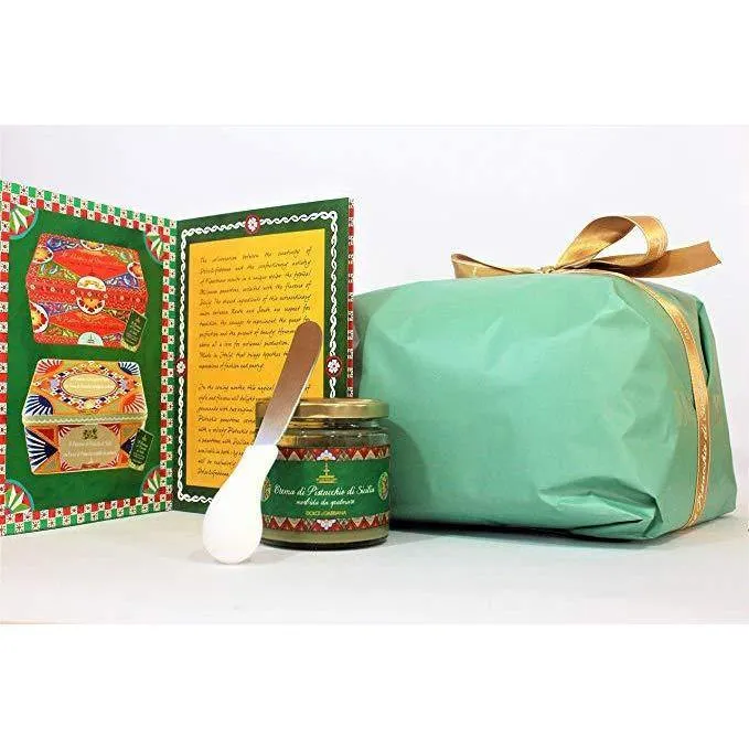 FIASCONARO+DOLCE&GABBANA PANETTONE MIT SIZILIANISCHEN PISTAZIEN 600g - 1kg