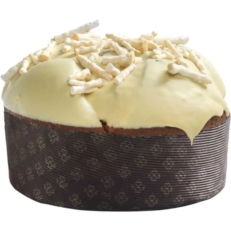 FIASCONARO ORO DI MANNA - Panettone mit Milchschokolade, Gianduja, Manna Creme & Cannoli di Manna - 1kg