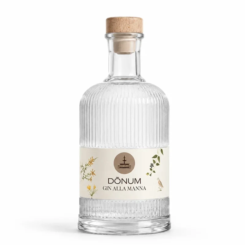 FIASCONARO :Luxus Geschenkset "Gift Box Manna" (Präsenter mit Panettone, Manna-Spezialitäten & Donum Gin)