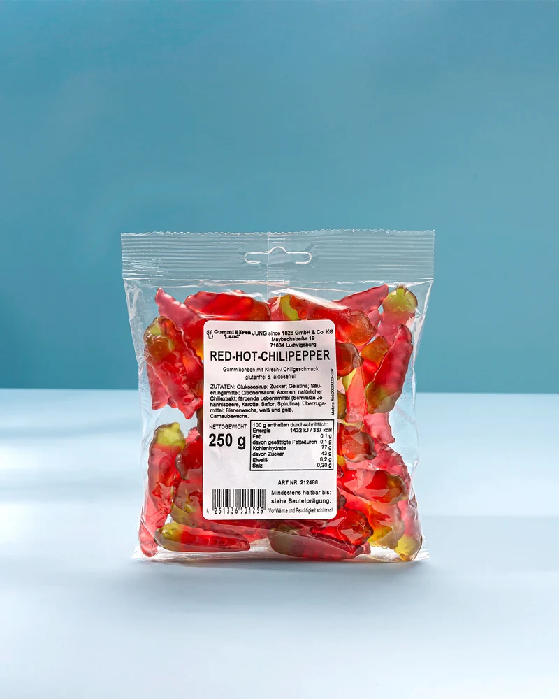 Fruchtgummi Red Hot Chili Pepper – Klassiker