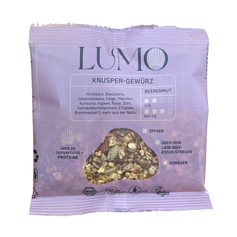 Lumo Knusper-Gewürz Beerenmut, 25g