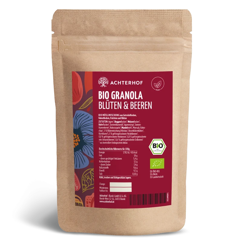 Bio Granola Blüten & Beeren (1000g)