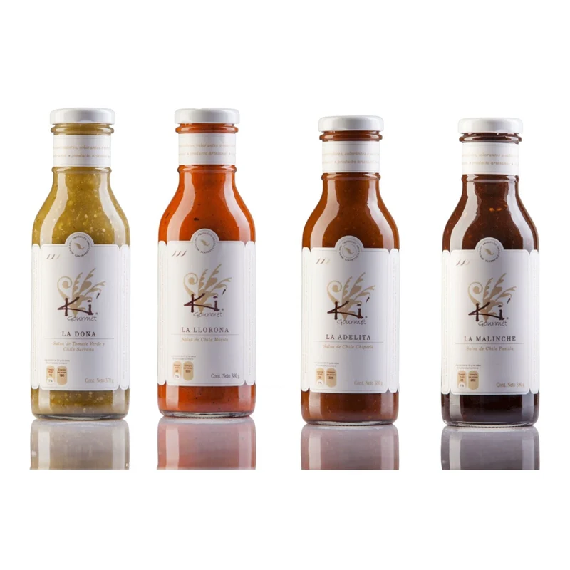 KI'GOURMET Saucen:"LA DOÑA" , "LA LLORONA", "LA ADELITA", "LA MALINCHE", "HUAPANGO"