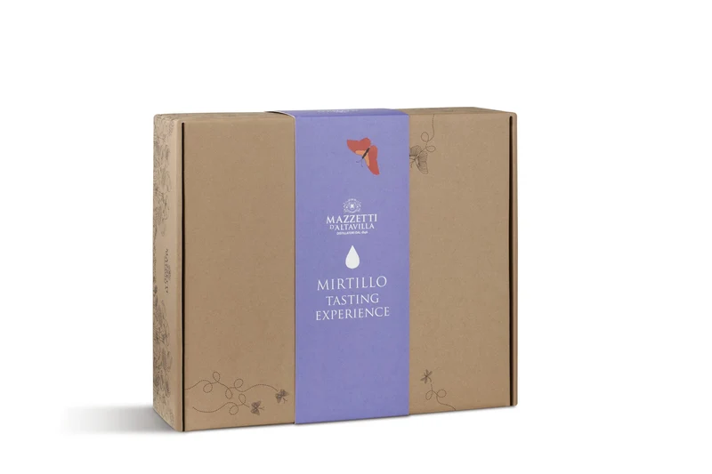 Mirtillo Tasting Experience: Heidelbeeren Likör Geschenk-Set
