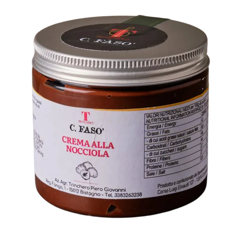 C.FASO Crema alla Nocciola IGP (Haselnusscreme) - 200g