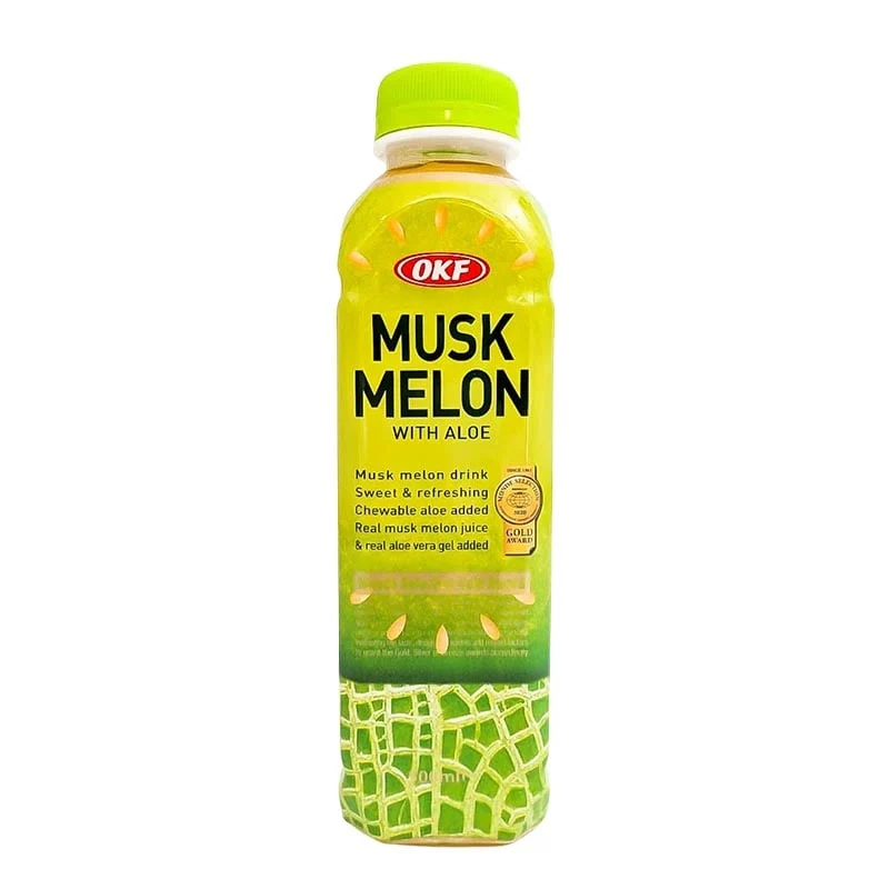 Zuckermelonendrinkmit Aloe Vera OKF 500ml