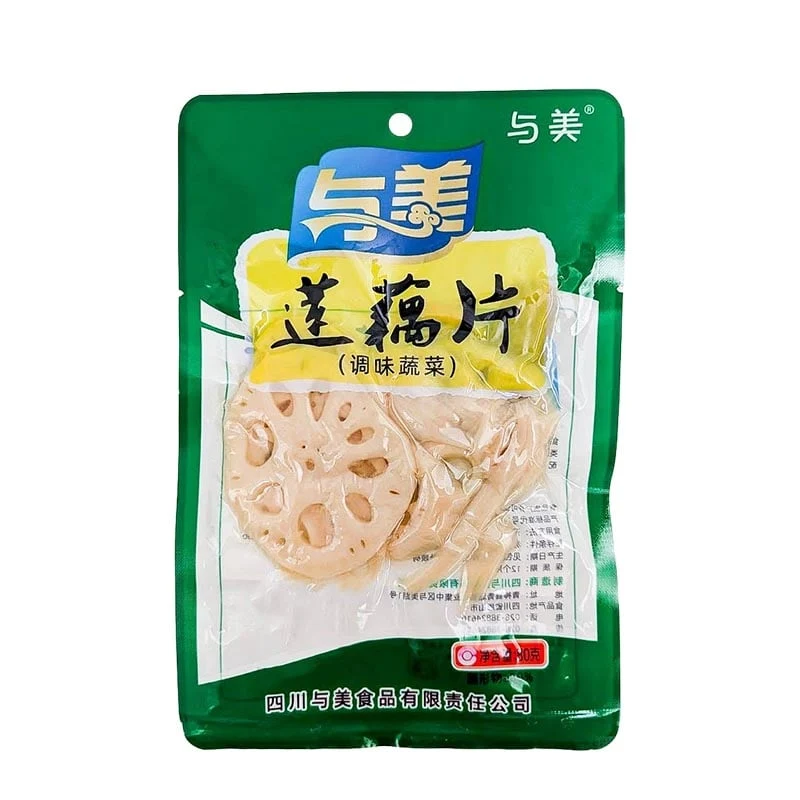 Eingelegte Lotuswurzel mit Chili 80g