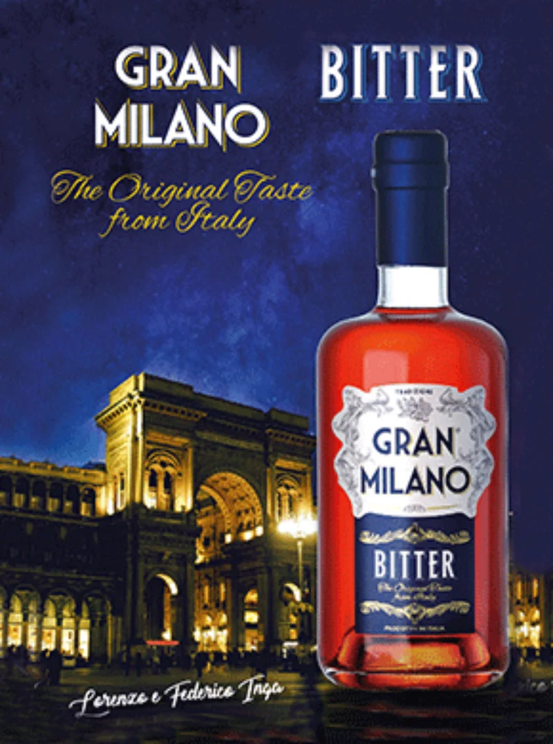 LORENZO INGA Gran Milano Bitter Aperitivo - 70cl.