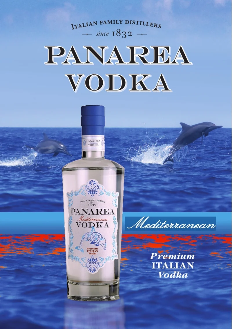 NEU! PANAREA MEDITERRANEAN VODKA - 70cl.