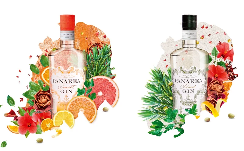 PANAREA GIN - Sunset & Island - 70cl.