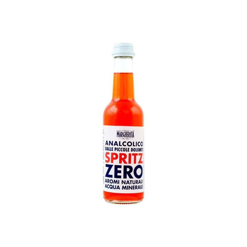 FONTE MARGHERITA - Alkoholfreie Getränke: BELLINI ZERO-SPRITZ ZERO-GIN TONICA ZERO - 275ml