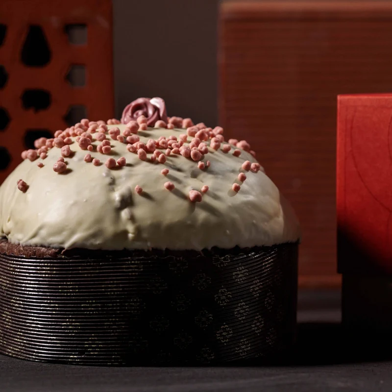 FIASCONARO Panettone Rose & Fico d'India (Rosen & Kaktusfeige) - 1kg