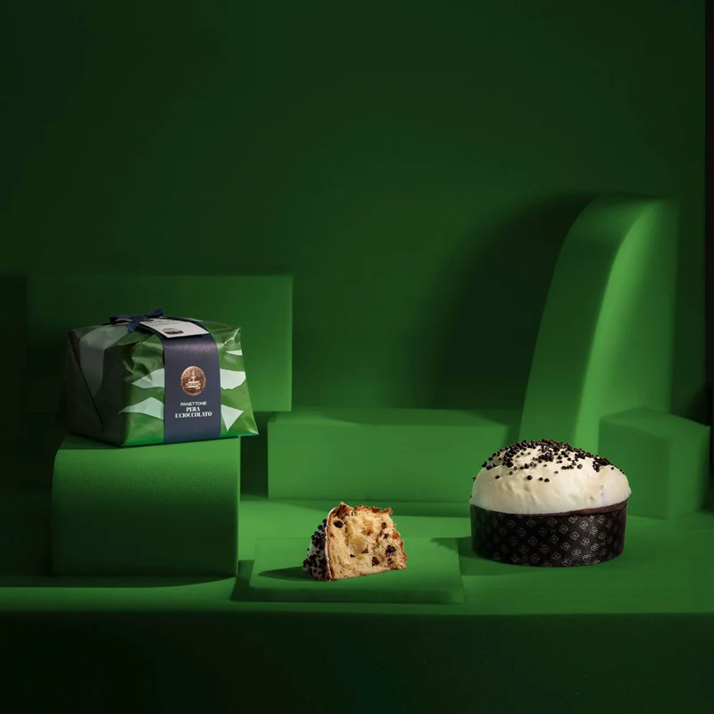 FIASCONARO Panettone Birnen und Schokolade - 1Kg