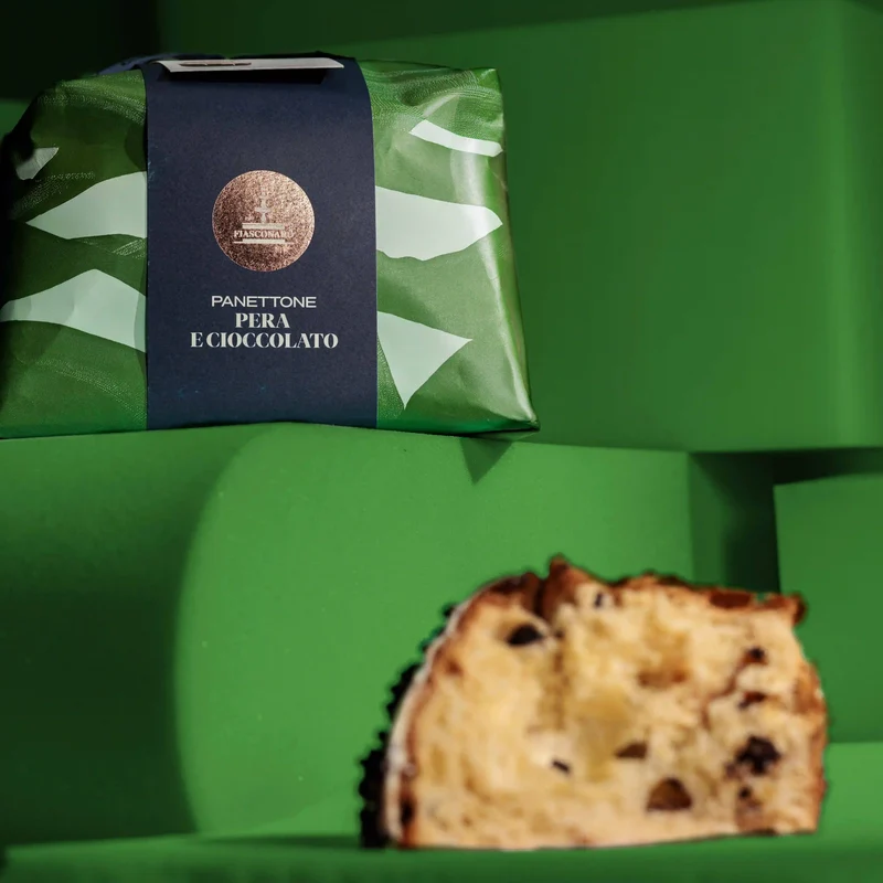 FIASCONARO Panettone Birnen und Schokolade - 1Kg