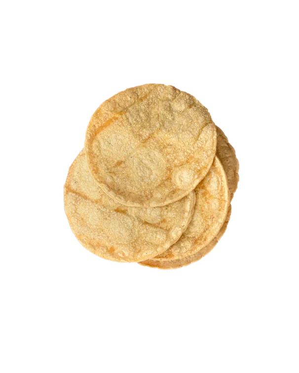 MASAMOR Gelb und Blau Mais Tortillas G Ø14cm - Ø10cm - Mexikanische Produkte
