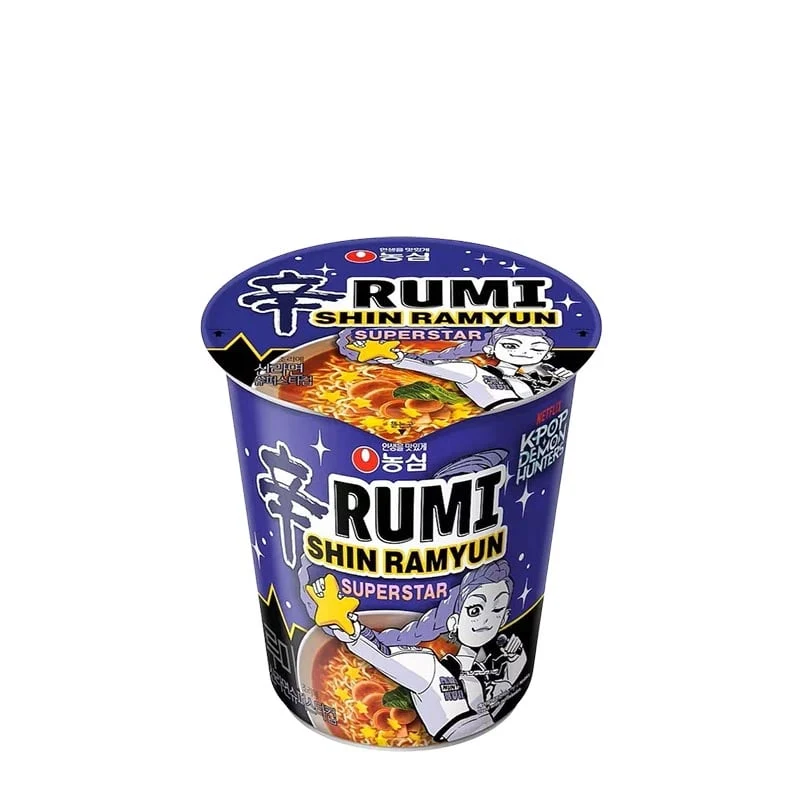 Shin Ramyun Rumi Superstar K-Pop Demon Hunters