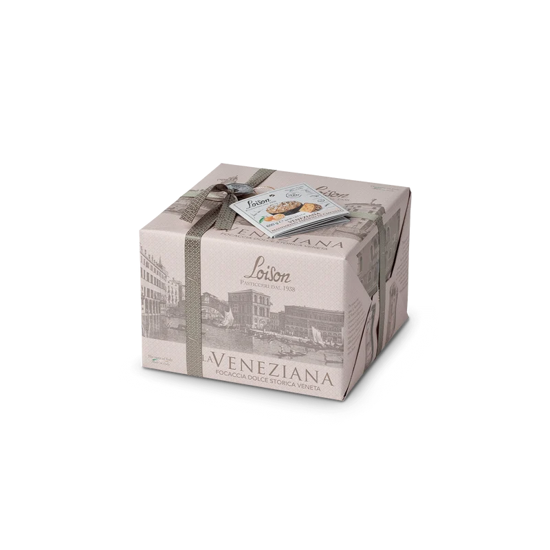 LOISON Veneziana: Classica, Pistachio di Bronte, Amarena e Canella, Mandarino Tardivo di Ciaculli - 550g