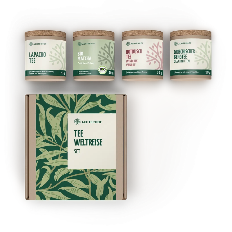 Tee Weltreise Set