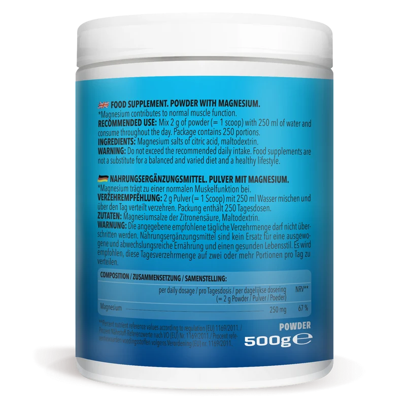 Magnesium Citrate Powder (500g)