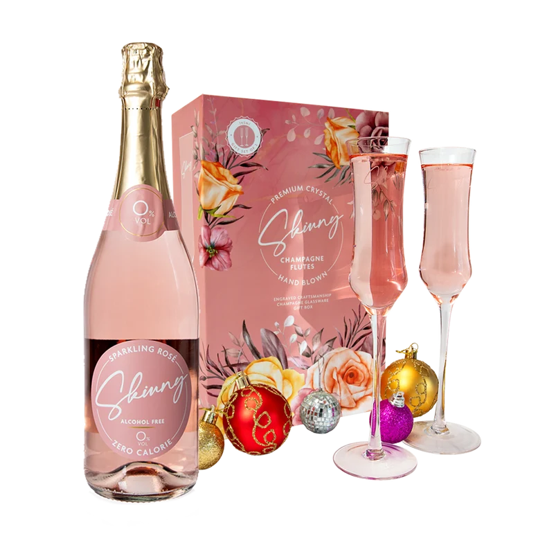 Skinny Mousserende Rose Festsæt