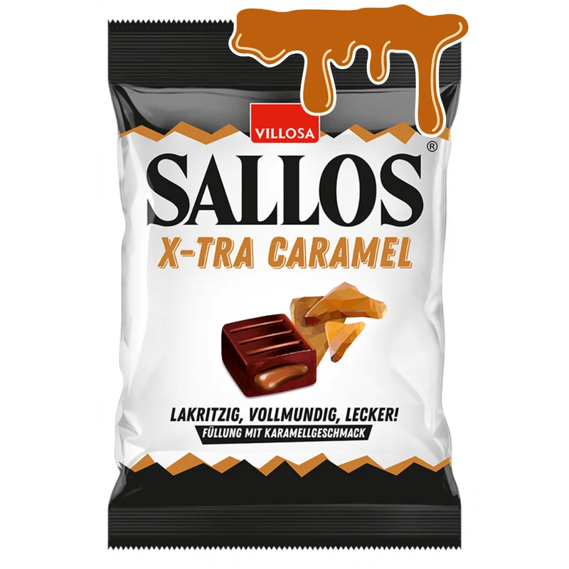 SALLOS x-tra caramel (mind. 23 Stück)