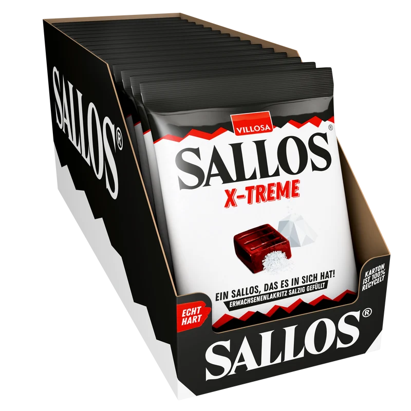15x SALLOS x-treme (15x mind. 25 Stück)