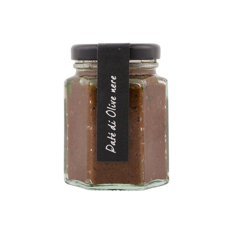 CASINA ROSSA Paté-Variationen: Crostini Mix, Olive Nere, Paté di Aglio Piccante, Funghi al Tartufo - 100g