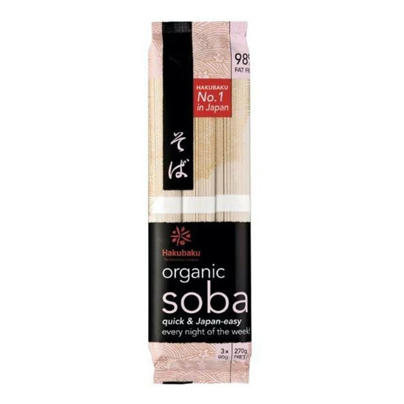 HAKUBAKU Bio Udon und Soba Nudeln - 270g
