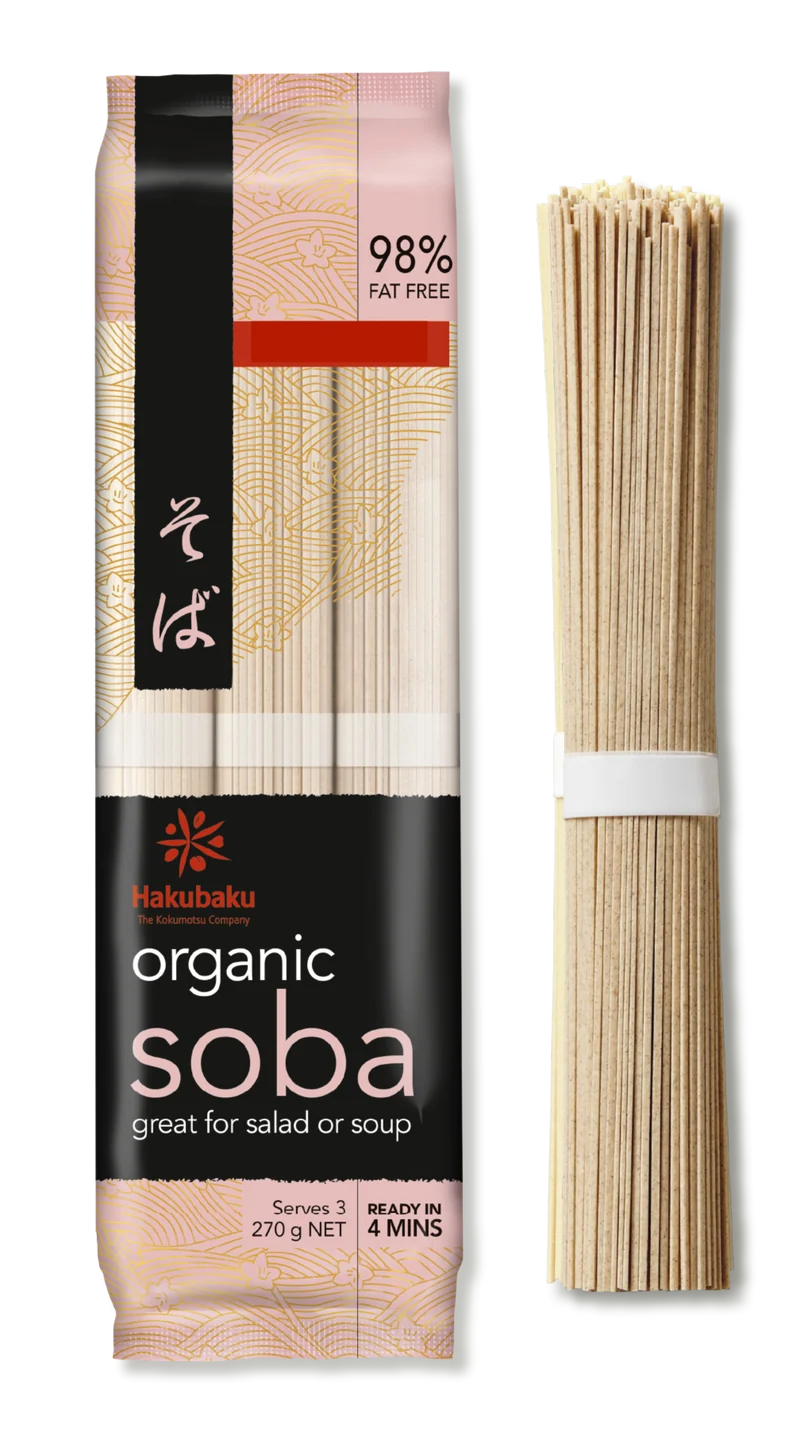 HAKUBAKU Bio Udon und Soba Nudeln - 270g