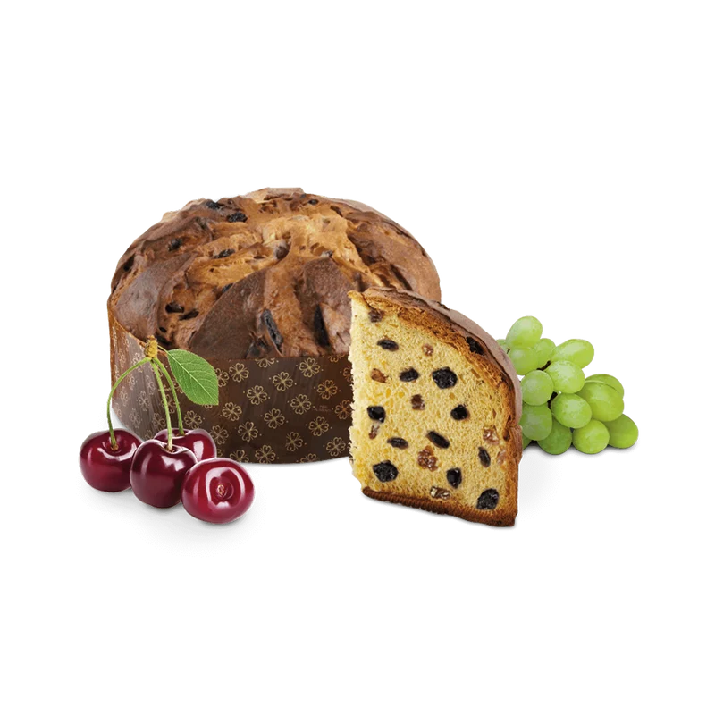 LOISON Panettone Amarena mit kandierten Schwarzkirschen, Mananara-Vanille - 1kg