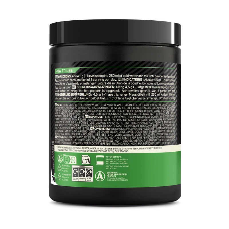 Micronised Creatine Powder Flavored (360g)