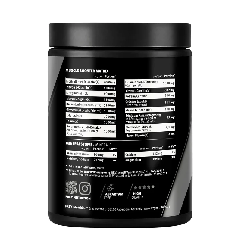 Muscle Booster 2.0 Mixed Berry (450g)