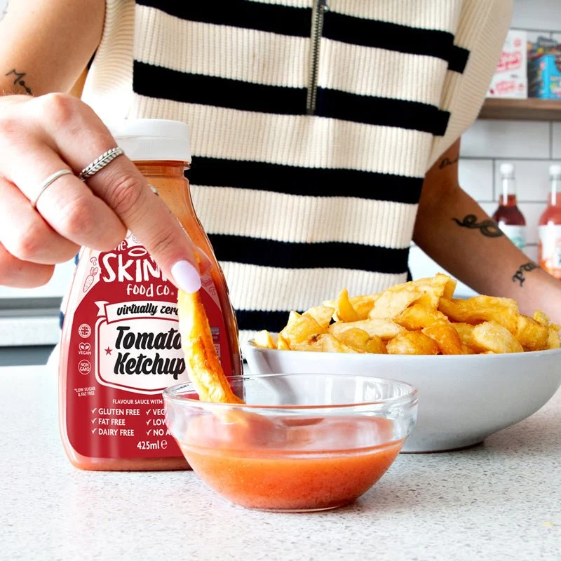 Tomatketchup Næsten Kaloriefri Skinny Sauce - 425 ml