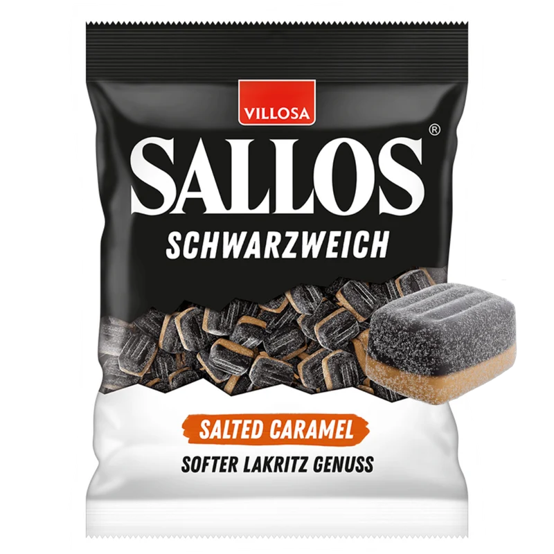 SALLOS Schwarzweich Salted Caramel (200g)