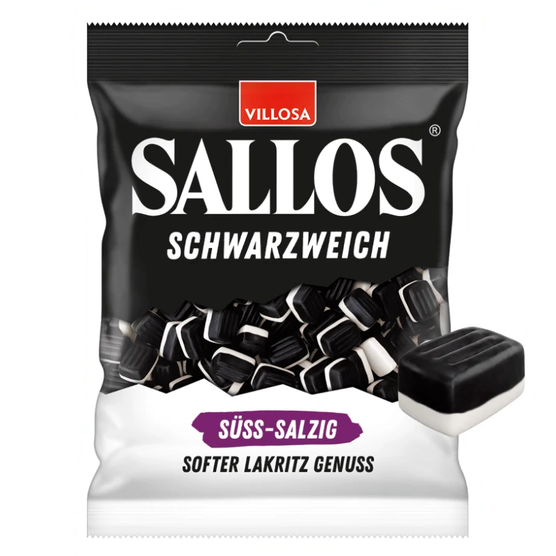 SALLOS Schwarzweich Süss-Salzig (200g)
