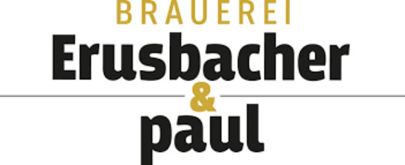 ERUSBACHER & PAUL BRAUEREI - Bier 33cl.