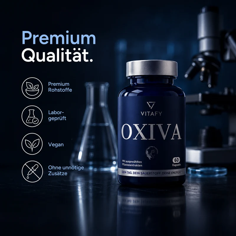 OXIVA - Sauerstoff Transport Komplex (60 Kapseln)