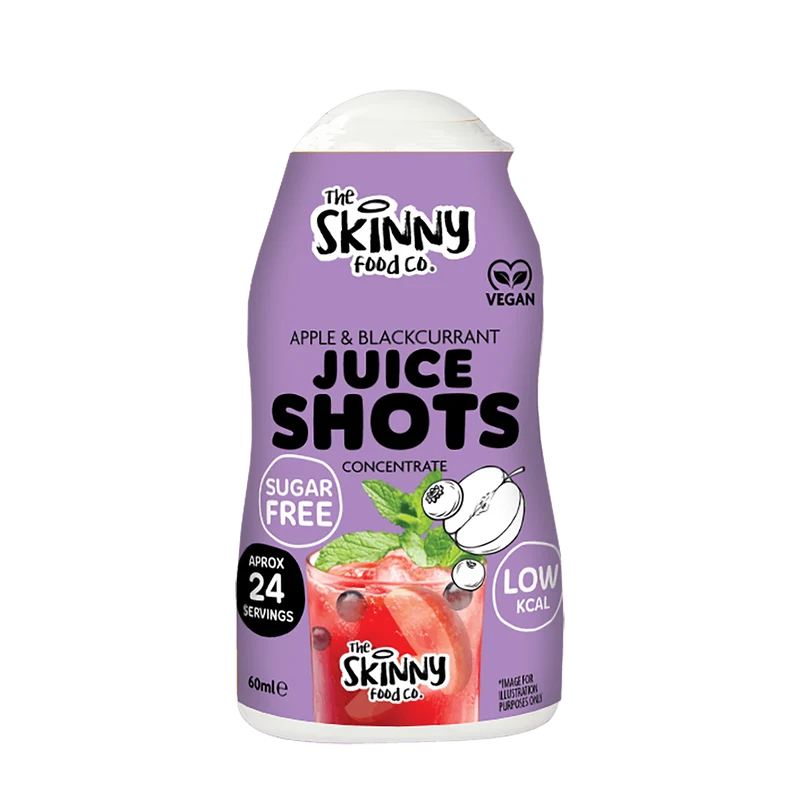 Skinny Apple & Solbær Sukkerfri Juice Shot - 60ml