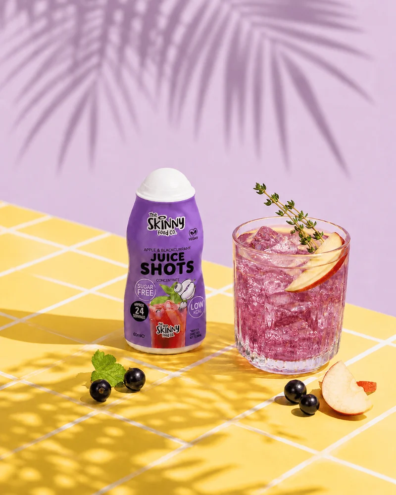 Skinny Apple & Solbær Sukkerfri Juice Shot - 60ml