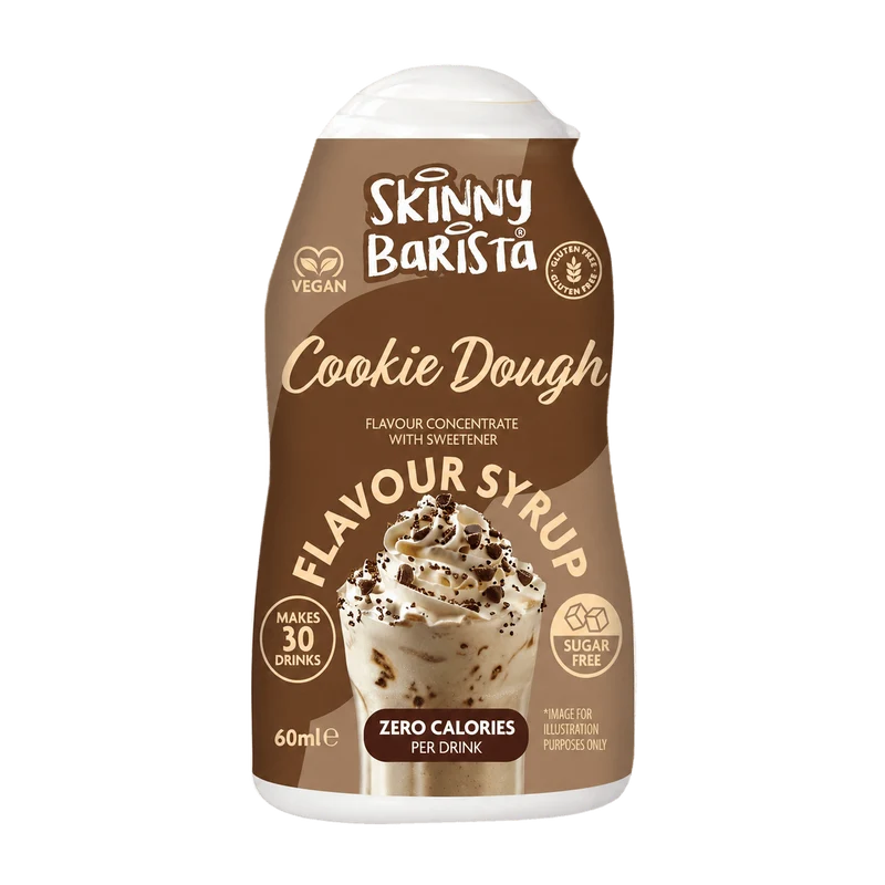 Skinny Barista Cookie Dough Smagsshot Sukkerfri Skinny Kaffesirup - 60ml