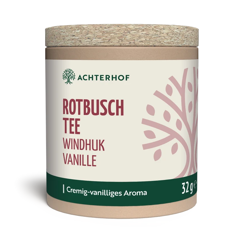 Rotbuschtee Windhuk Vanille (32g)