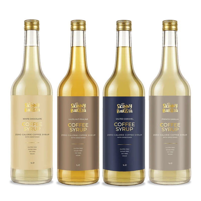 Skinny Barista Premium kaffesirup-kollektionen