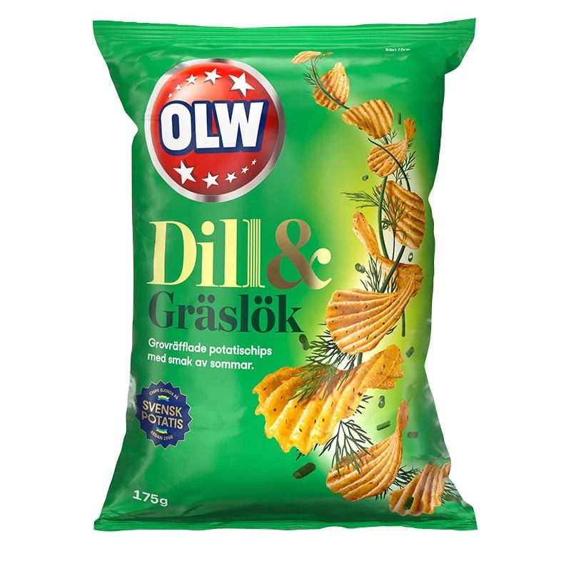 Dill & Schnittlauch-Chips OLW 175g