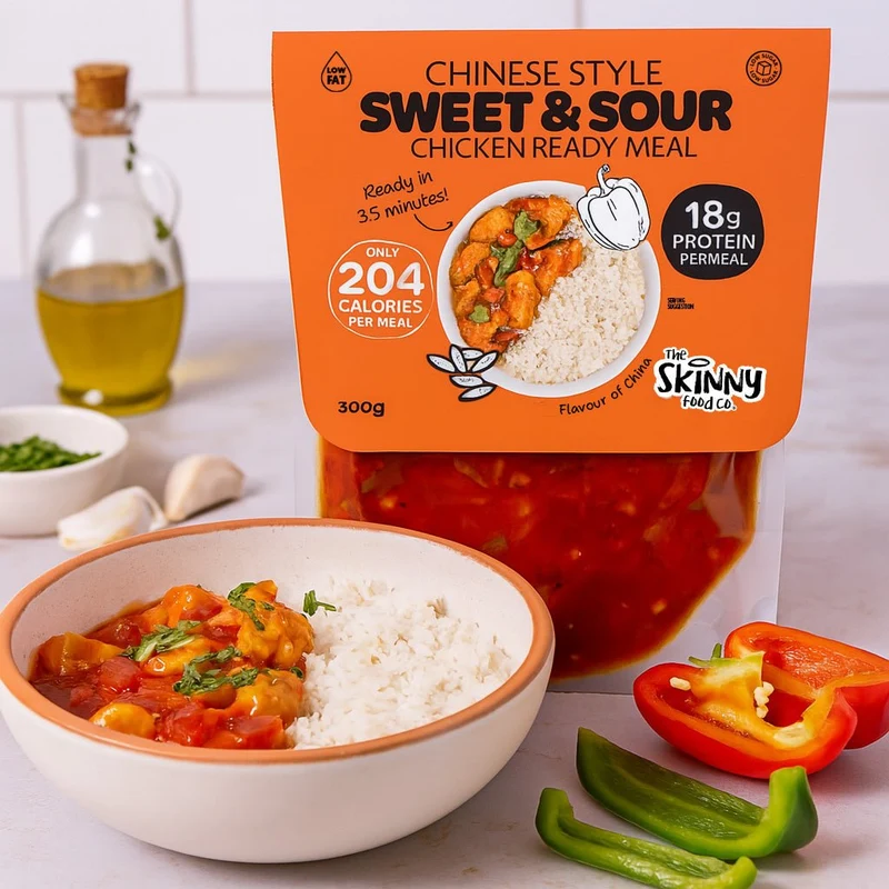 Skinny Food Co 7-dages færdigretter-pakke (300 g x 7 måltider)