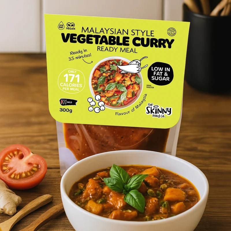 Skinny Food Co 7-dages færdigretter-pakke (300 g x 7 måltider)