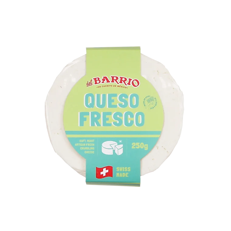 DEL BARRIO Käse aus Schweizer Milch und nach mexikanischem Rezept: Oaxaca,Queso Fresco und Queso Panela - 250g