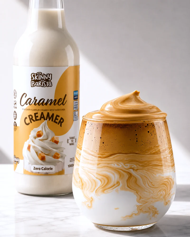 Skinny Barista Karamelfløde - Mælkefri Skinny Fløde - 1L