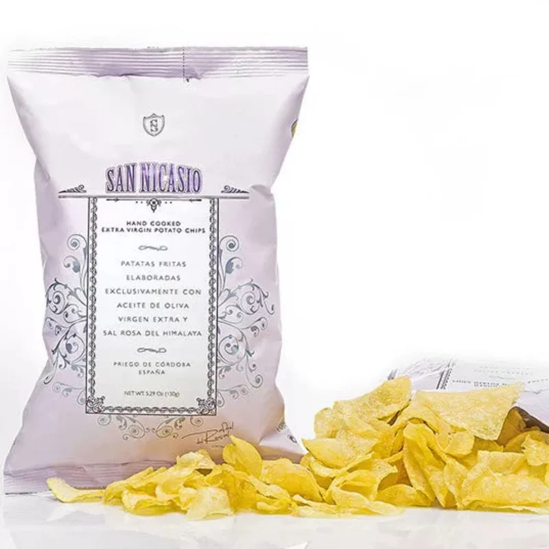 SAN NICASIO Kartoffelchips – Pfeffer - Himalaya Salz -Trüffel -Paprika de la Vera