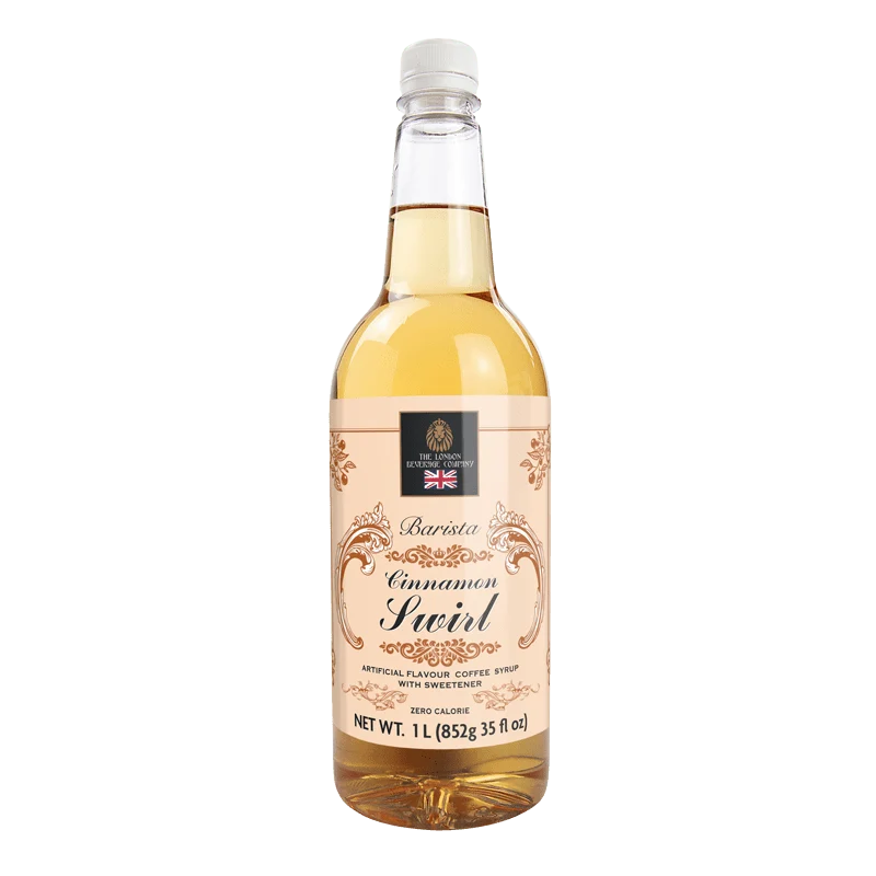London Beverage Company Cinnamon Swirl Skinny Kaffesirup - 1 liter US
